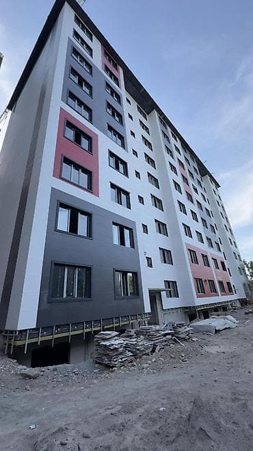 106: 2 комнаты, 75 м², Тунгуч мкр 106 серия улучшенная, 7 этаж, ПСО (под самоотделку) — 5