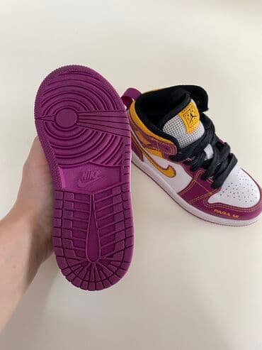 обувь для баскетбола детская: Nike air Jordan para mi familia оригинал размер 27-28 ( длина по — 4