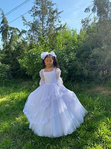 детский платья пышный: Детское платье, Новый — 9