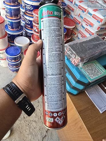 Монтажная пена: Akfix 805P — профессиональная монтажная пена (баллон под пистолет) — 2