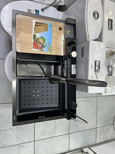 Кухонная мойка с интегрированной рабочей станцией размер 75 на 45 - at lalafo.kg Кухонная мойка с интегрированной рабочей станцией размер 75 на 45 -