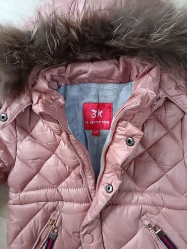 комбинезон на девочку: Тёплый комбинезон для девочек.рост 68, состояние отличное, так как — 3