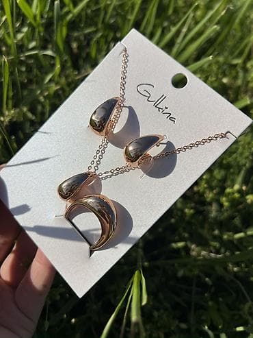 фурнитуру для бижутерии: Дубайская бижутерия 💎💍 Набор украшений Gulkina в современном — 1