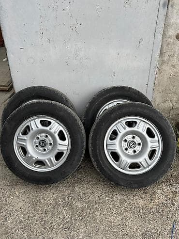 Колеса в сборе 215 / 65 / R 16, Лето, Б/у, Железные, отверстий - 5 at lalafo.kg Колеса в сборе 215 / 65 / R 16, Лето, Б/у, Железные, отверстий - 5