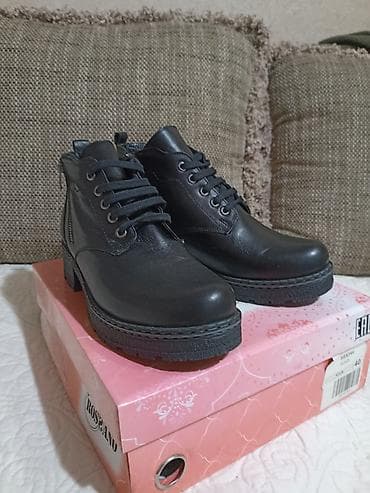 обувь турция: Сапоги, 39, Rosso Avangard, Новый, цвет - Черный, Самовывоз, Платная доставка — 1