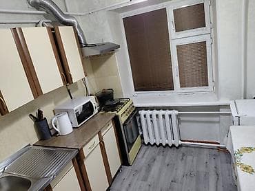 bishkek flat: 2 комнаты, 43 м², 104 серия, 2 этаж, Свежий ремонт — 5