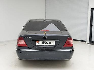 kyrgyz: Mercedes-Benz S-Class: 1999 г., 4.3 л, Автомат, Бензин, Седан — 3