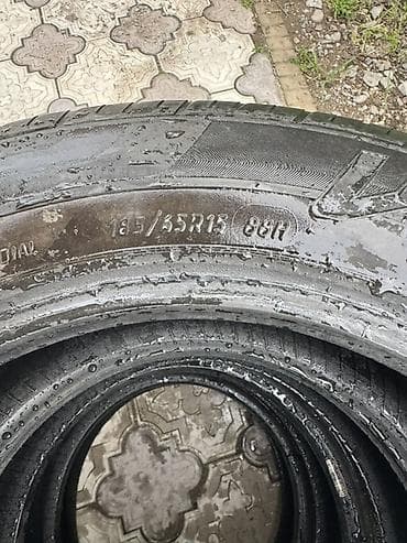 r 16: Шины для легкового автомобиля, размер 185/65 R15. Состояние среднее — 1