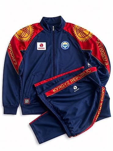 триколор: Спортивный костюм «Kyrgyz Republic» (бренд BIGSER) оригинальный 50 L — 1