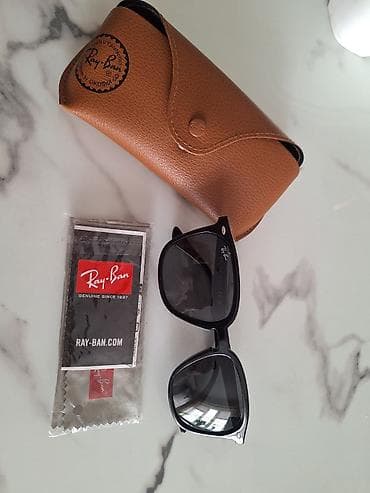 Бижутерия: Солнцезащитные очки очки, Ray-Ban, Унисекс, Вайфареры, Оригинал — 1