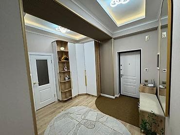 osh flat: 2 комнаты, 66 м², Кок-Жар мкр Элитка, 6 этаж, Евроремонт — 6