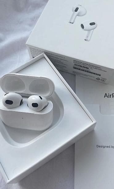 Apple AirPods (3-го поколения) почти новые - Беспроводные