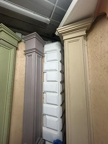 Декоративные колонны и угловые элементы для интерьера/фасада