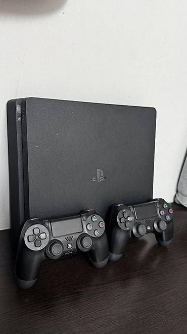 xbox 3 0: Игровая приставка Sony PlayStation 4 Slim (PS4 Slim) черного цвета — 5