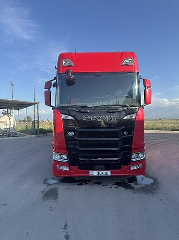 авто крепеж: Грузовик, Scania, Дубль, 7 т, Б/у — 1