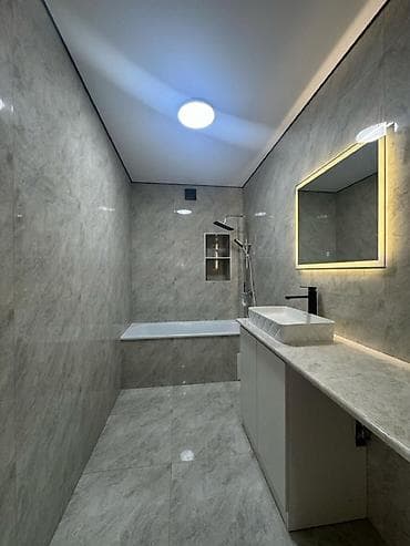 жк ала тоо элеганс строй: 2 комнаты, 68 м², Элитка, 13 этаж, Евроремонт — 5