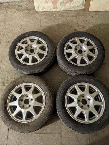 Диски R 15 Toyota, Комплект, отверстий - 5, Б/у at lalafo.kg Диски R 15 Toyota, Комплект, отверстий - 5, Б/у