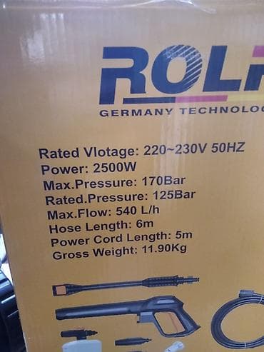 Мойки высокого давления: Мойка высокого давления, Новый, Rolf, Электрическая, Бесплатная доставка — 3