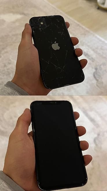 IPhone 11, Б/у, 128 ГБ, Black Titanium