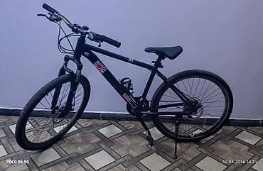 Горный велосипед 26" - Рама: стальная, классическая треугольная, цвет