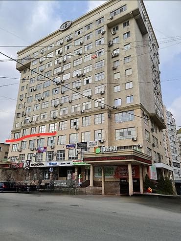 Кыймылсыз мүлк: Кеңселерди ижаралоо, 37 м², Административдик имаратта, Тоолор көрүнүп турат, 1-катар, Өзүнчө кире бериши менен — 9