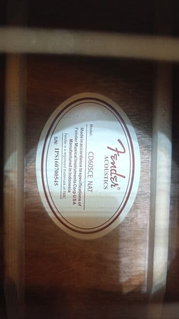 немецкое пианино: Продаю гитару от фирмы Fender. Сделано в США (Indonesia). Размер 41 — 2