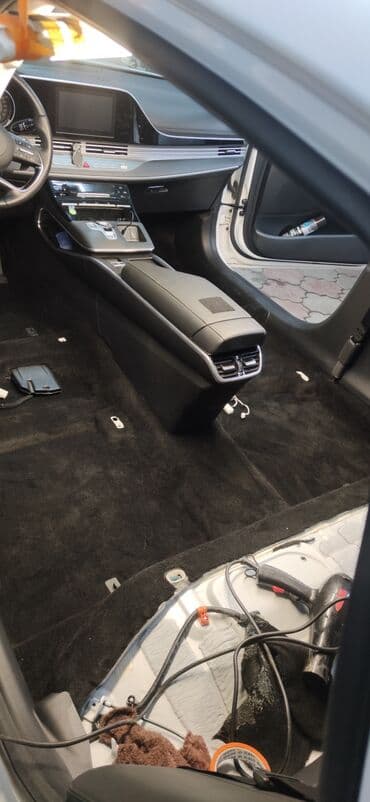 реставрация кожанных изделий: Перетяжка кавролина на любое авто,тел …авто ателье гараж, Покраска — 2