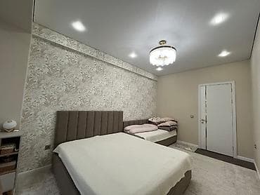 капстрой: 2 комнаты, 61 м², Элитка, Асанбай мкр Элитка, 7 этаж, Евроремонт — 7