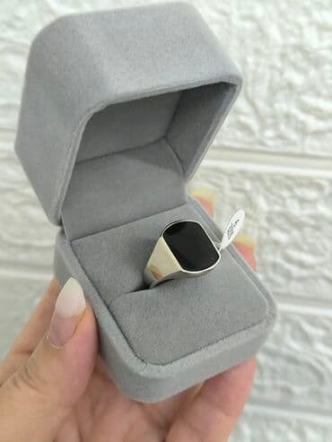 где можно купить обручальные кольца недорого: Кольцо, Печатка, Проба 925, Мужские, Новый — 1