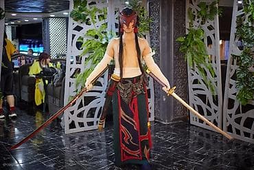 Косплей Костюм Йонэ из игры лига легенд создавался для косплей