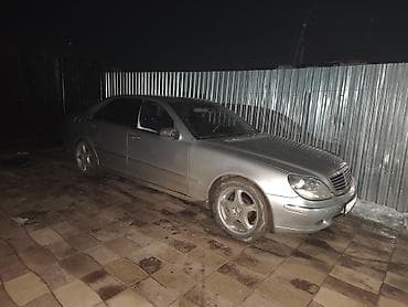 gs300 2005: Mercedes-Benz S-Class: 2001 г., 5 л, Автомат, Бензин, Седан — 2