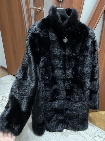 Свадебные платья и аксессуары: Шуба, Норка, По колено, Турция, XL — 1