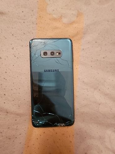 Samsung Galaxy S10e, Б/у, 128 ГБ, цвет - Синий, 2 SIM
