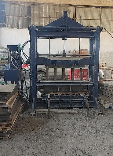 золото скател: Вибропресс/гидропресс для производства бетонных изделий. полный — 1