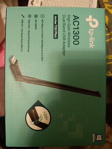 TP-Link Archer T3U Plus — двухдиапазонный беспроводной USB-адаптер — 1