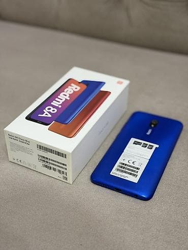 Redmi, Redmi 8A, 32 ГБ, цвет - Синий