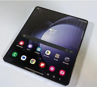 headphone: Samsung Galaxy Z Fold 5, Б/у, 512 ГБ, цвет - Голубой — 2