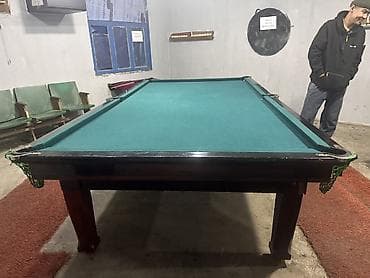 Спортивные сумки: Бильярдный стол для русской пирамиды - Полноразмерный стол с прямыми — 2