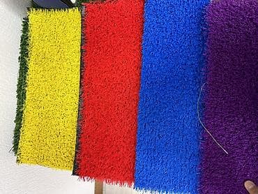 футболный газон: Искусственный газон .Газон . (ковровое покрытие) ярких цветов — 2