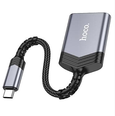 usb тройник: Hoco UA25 2‑in‑1 OTG кардридер USB‑C → SD/TF (microSD) - Интерфейс — 5