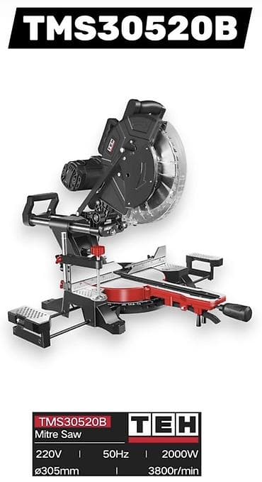 TEH TMS30520B — торцовочная пила с протяжкой. Ключевые