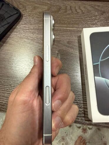 купить айфон 5 64 гб: IPhone 16 Pro, Б/у, 256 ГБ, White Titanium, Чехол, Кабель, Коробка, 92 % — 3