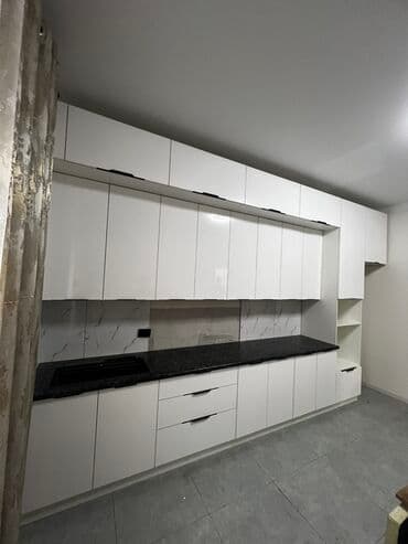 корпусная мебель на заказ бишкек: Мебель на заказ, Кухня, Витрина, горка, Кровать, Полка — 1