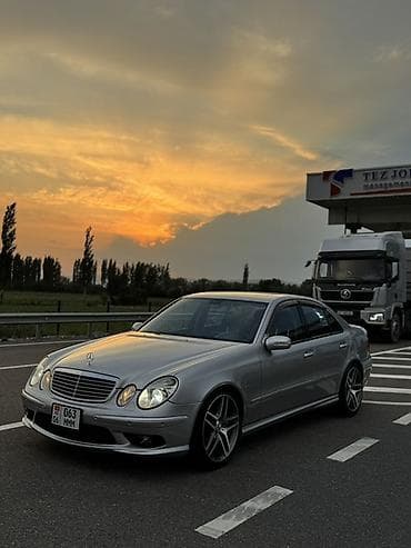 Транспорт: Mercedes-Benz E-класс AMG: 2005 г., 5.5 л, Автомат, Бензин, Седан — 2