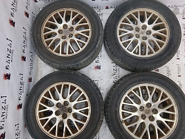 Колеса в сборе 215 / 60 / R 16, Лето, Б/у, Комплект, Легковые, Литые, отверстий - 5