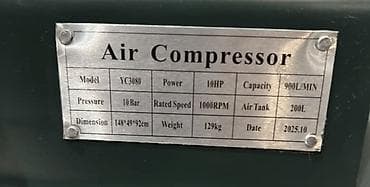 Компрессоры: Компрессор Для покраски, Электрический, Поршневой — 2