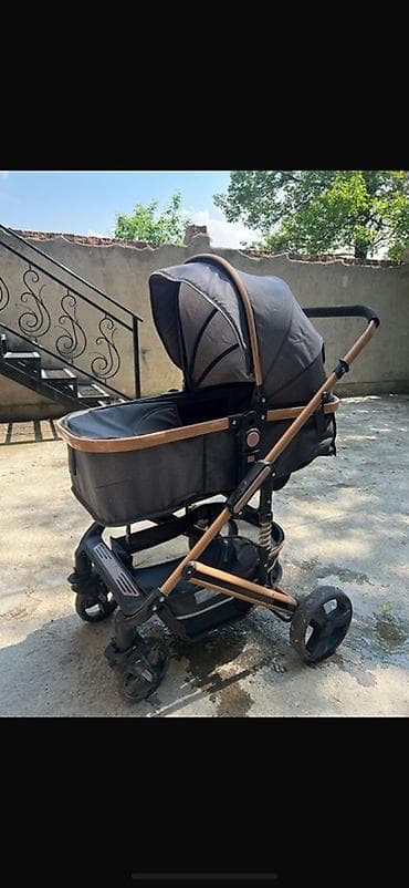 silver cross: Детская коляска-люлька 2 в 1 в подарок для ванночки матрас,гафре — 2