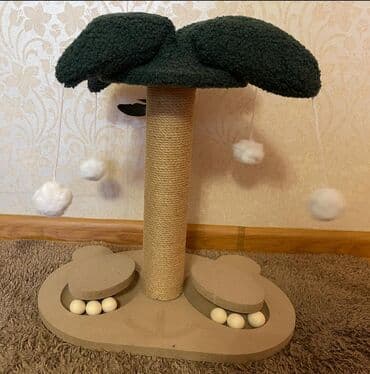 Когтеточка-игровой центр для кошек «Пальма»! В НАЛИЧИИ! НОВАЯ В