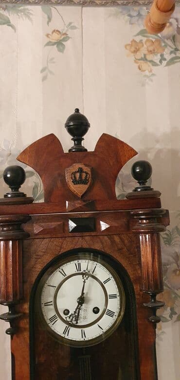 домашние часы: Часы Старинные,антикварные часы le roi a paris, настенные часы Le roi — 5