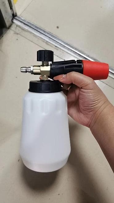 пистолет заправки: Пенная насадка (пеногенератор) для мойки под высоким давлением. - — 1